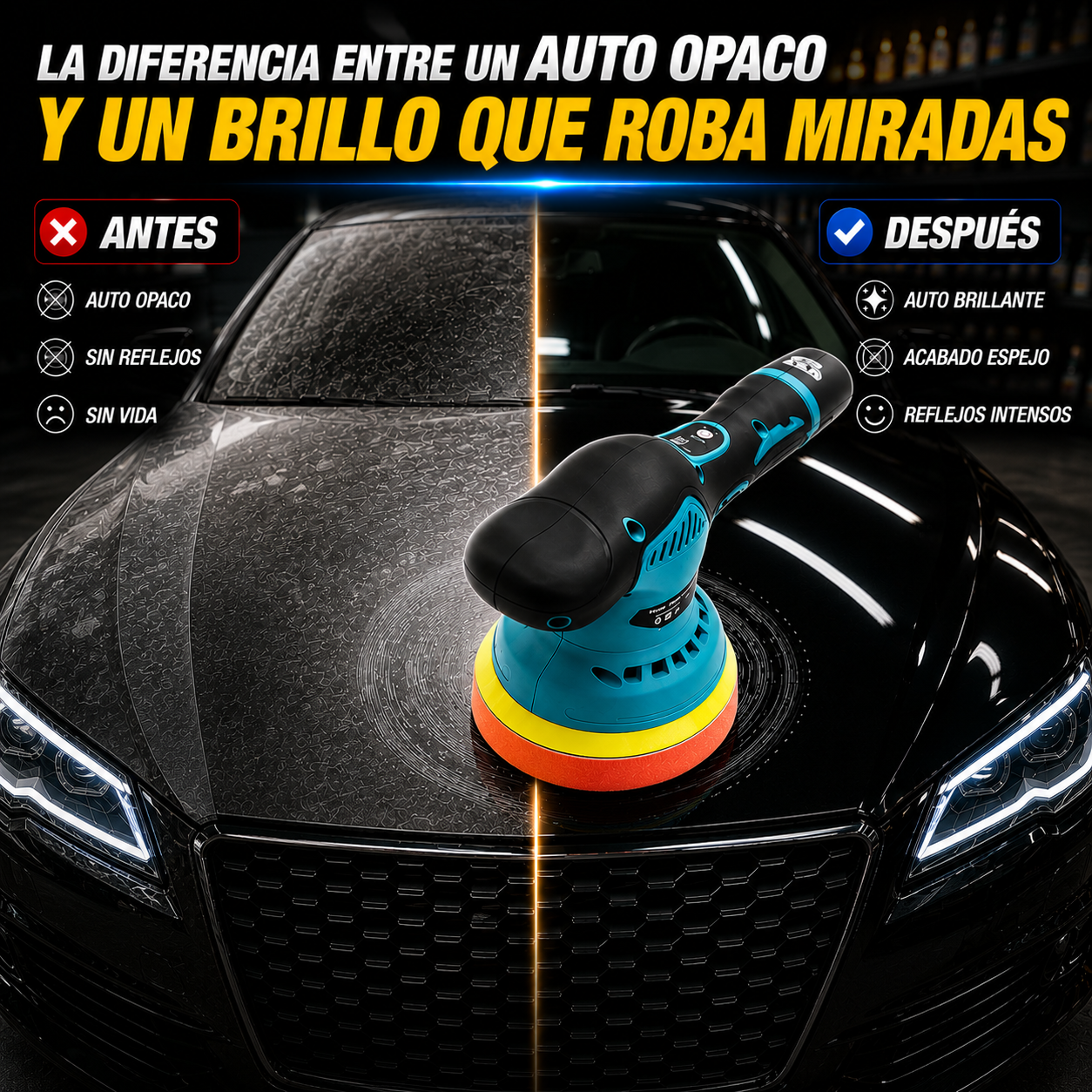 ShinePro™-Brillo profesional en tus manos.