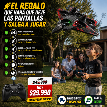 SkyFighter™ Controla el cielo con un solo movimiento.