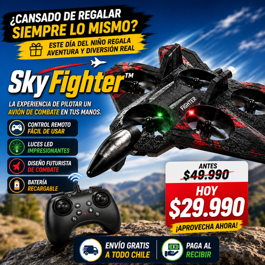 SkyFighter™ Controla el cielo con un solo movimiento.
